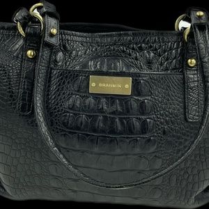 Brahmin Melbourne Arno Black Tote